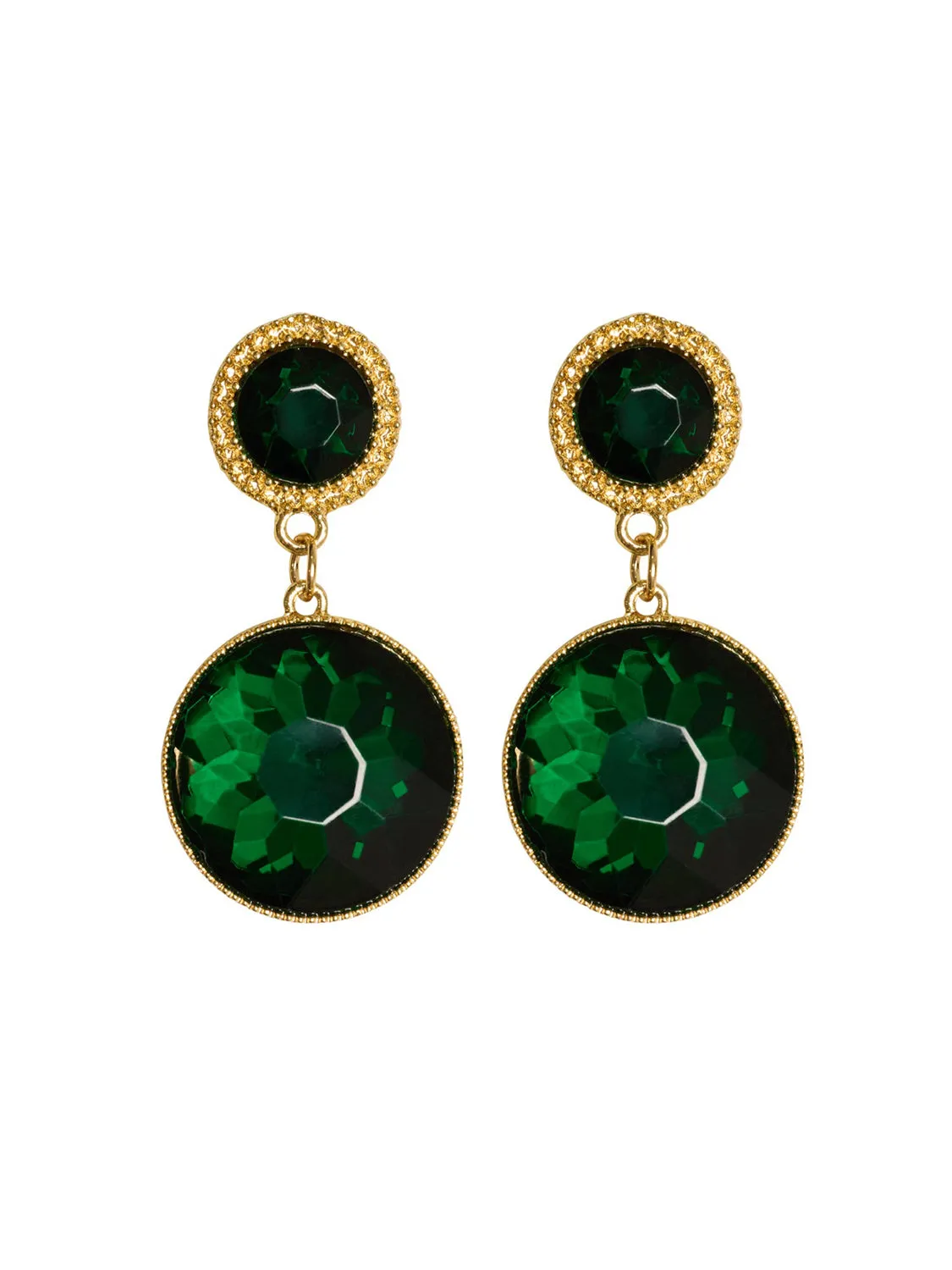 2-Tier Gem Drop Earrings adventure trip
