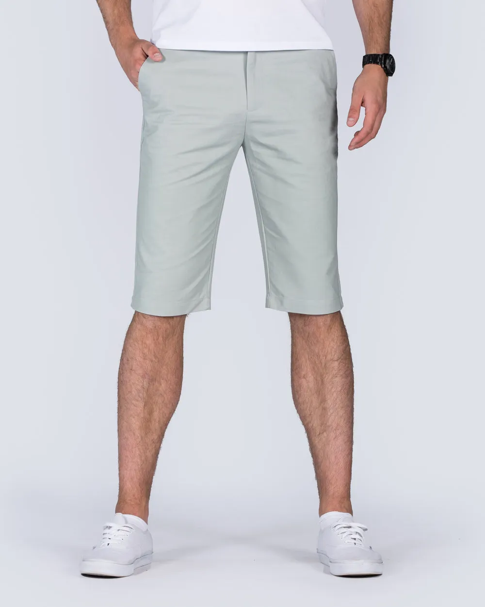 2t Alex Tall Slim Fit Chino Shorts (sage) trendy variety