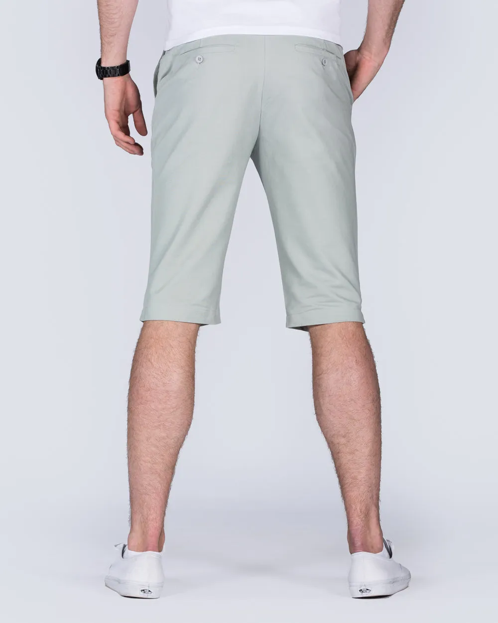 2t Alex Tall Slim Fit Chino Shorts (sage) variety style