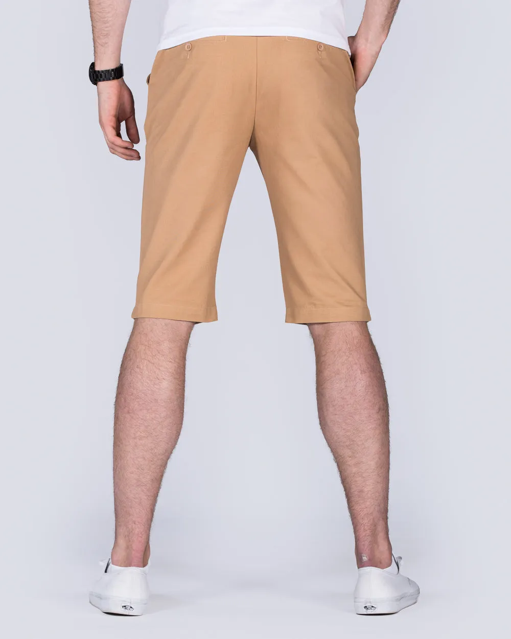 2t Alex Tall Slim Fit Chino Shorts (tan) vibrant sport