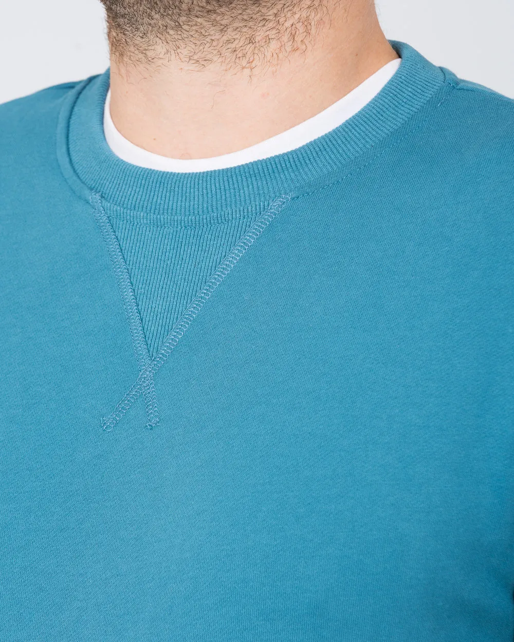 2t Alvin Slim Fit Tall Sweatshirt (airforce blue) everyday ease