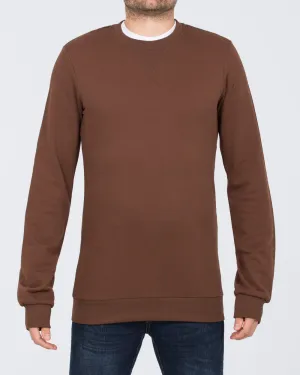 2t Alvin Slim Fit Tall Sweatshirt (brown) gentle tone