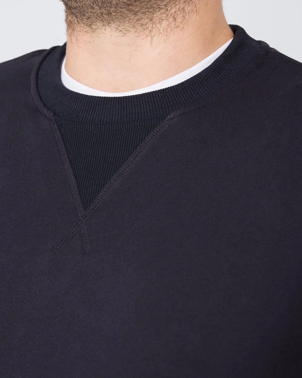 2t Alvin Slim Fit Tall Sweatshirt (navy) lifestyle wear