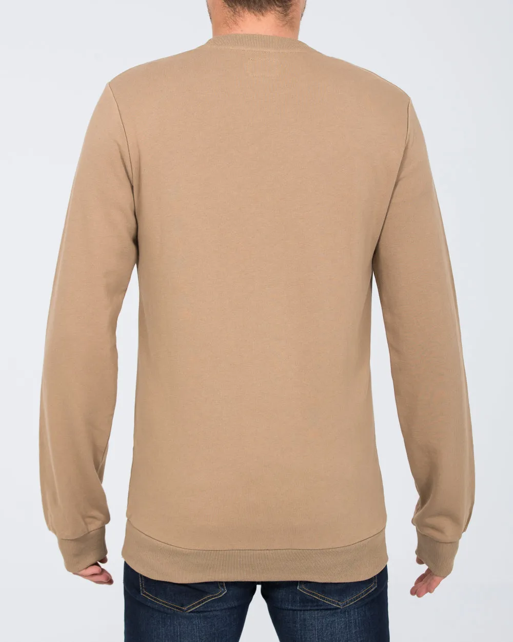 2t Alvin Slim Fit Tall Sweatshirt (taupe) mountain trip