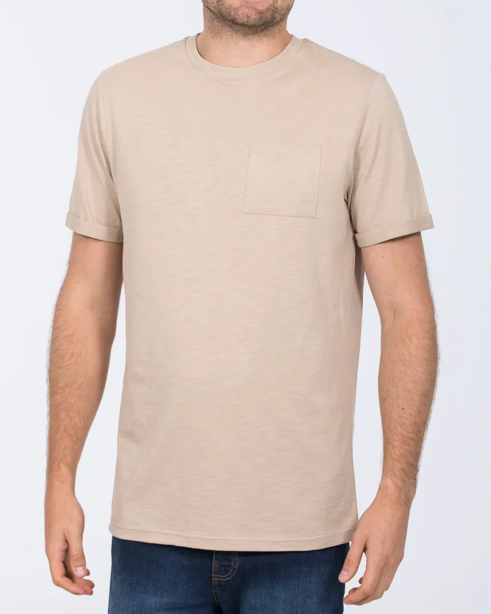 2t Arlo Tall Utility Pocket T-Shirt (mushroom) eco touch