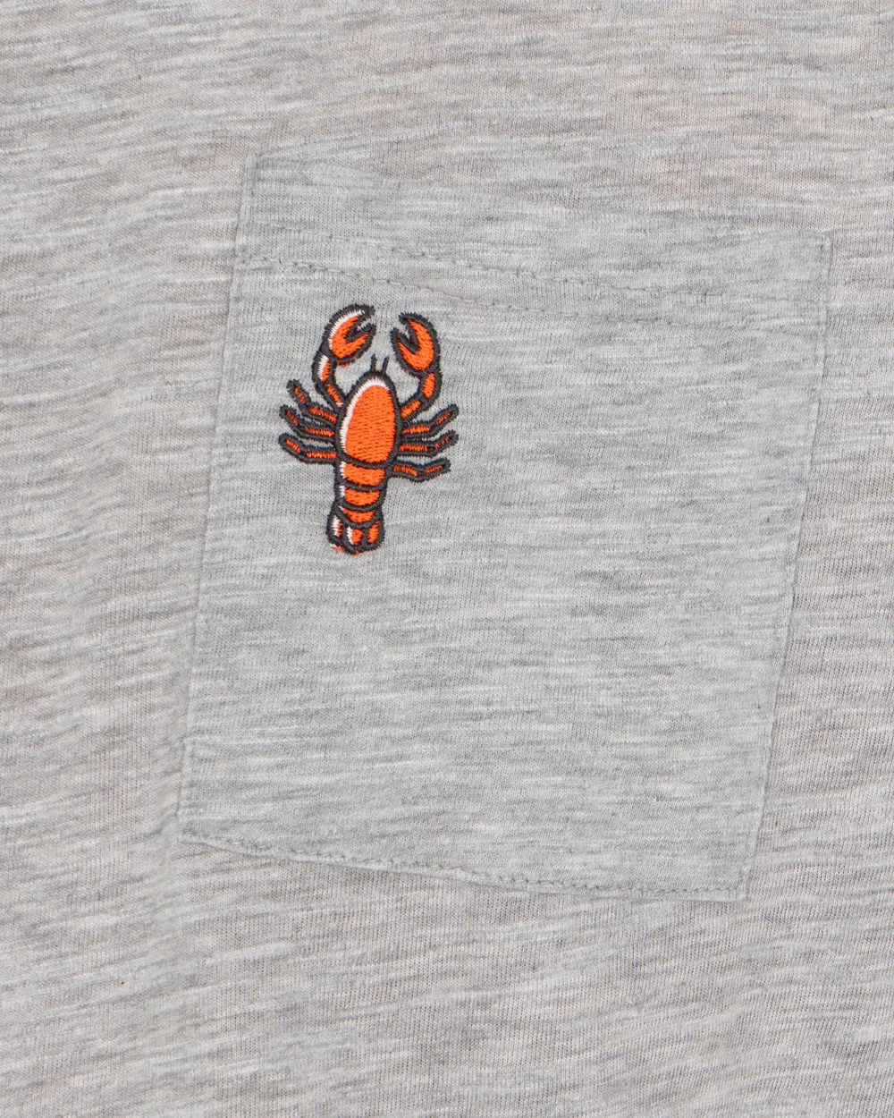 2t Benji Tall Embroidered Pocket T-Shirt (light grey) family look
