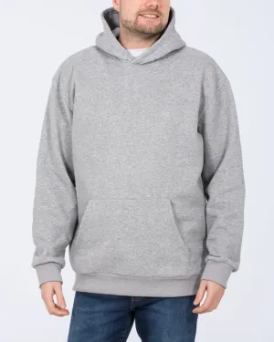 2t Blaine Tall Heavyweight Oversized Hoodie (charcoal) light touch