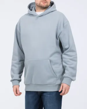 2t Blaine Tall Heavyweight Oversized Hoodie (dusky blue) classic mood