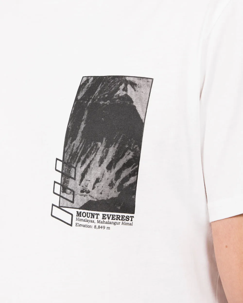 2t Brodie Tall Mount Everest Regular Fit T-Shirt (white) pure feel