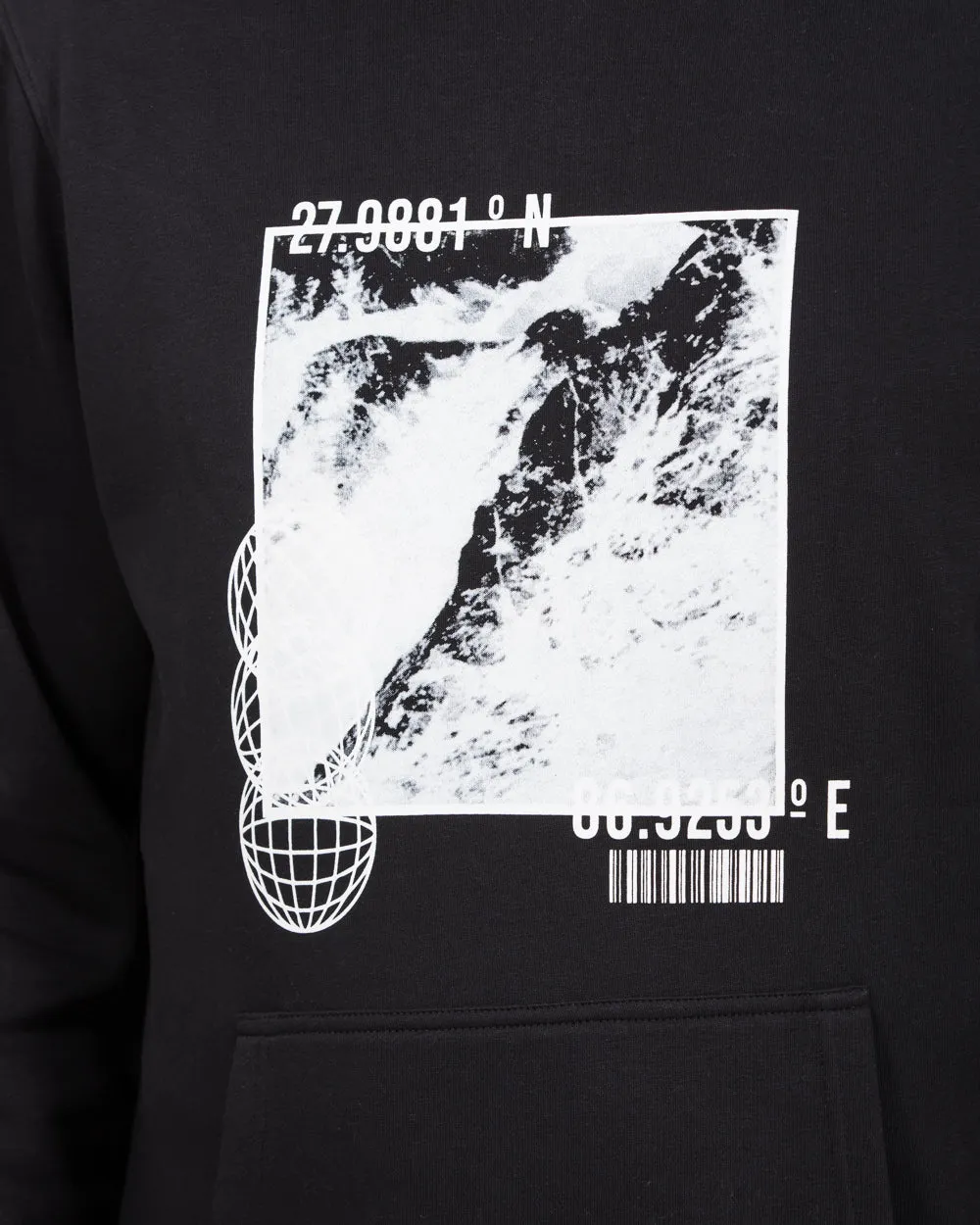 2t Brodie Tall Photograph Regular Fit Hoodie (black) core cozy