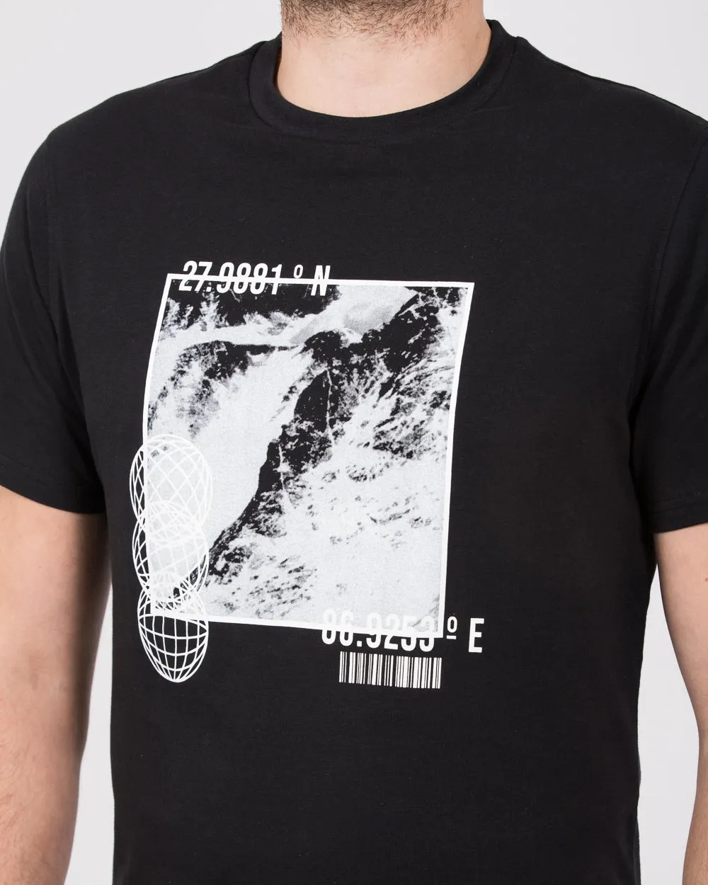 2t Brodie Tall Regular Fit Photograph T-Shirt (black) stay cool