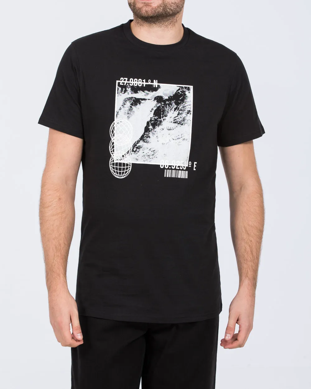 2t Brodie Tall Regular Fit Photograph T-Shirt (black) zodiac tee