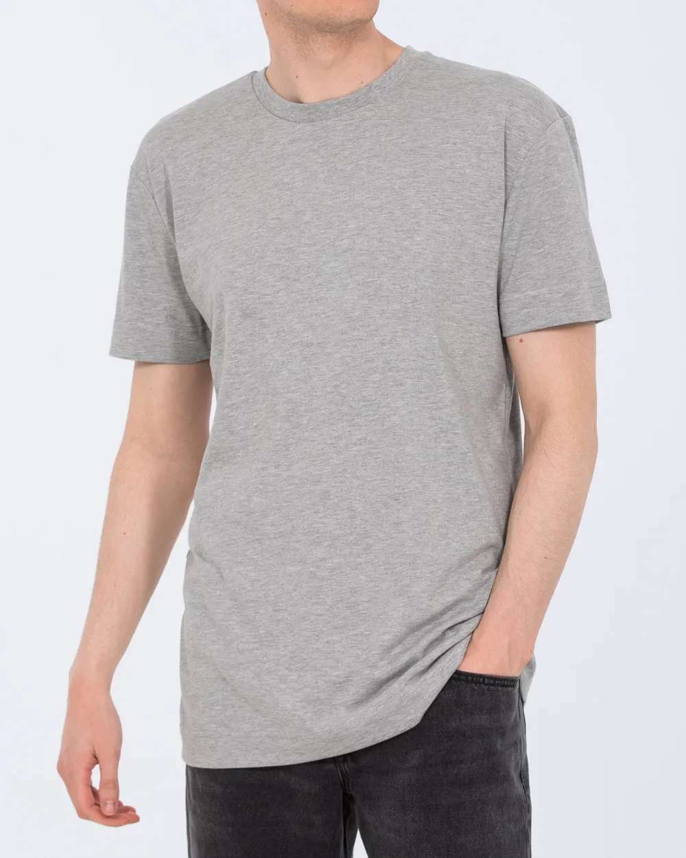 2t Bruno Tall Oversized T-Shirt (grey) power wear