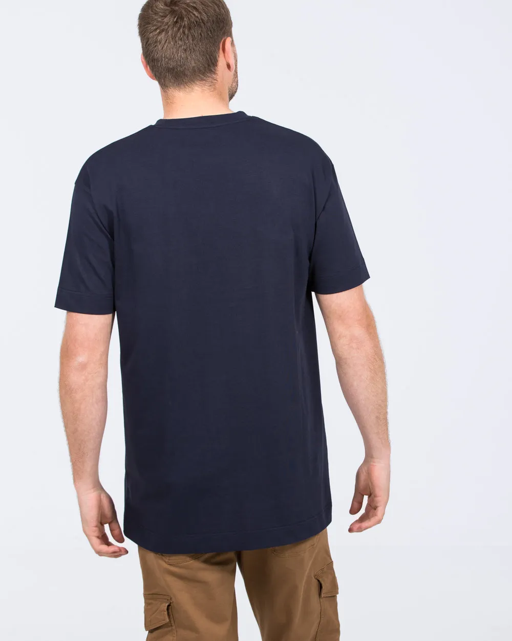 2t Bruno Tall Oversized  T-Shirt (navy) eco touch