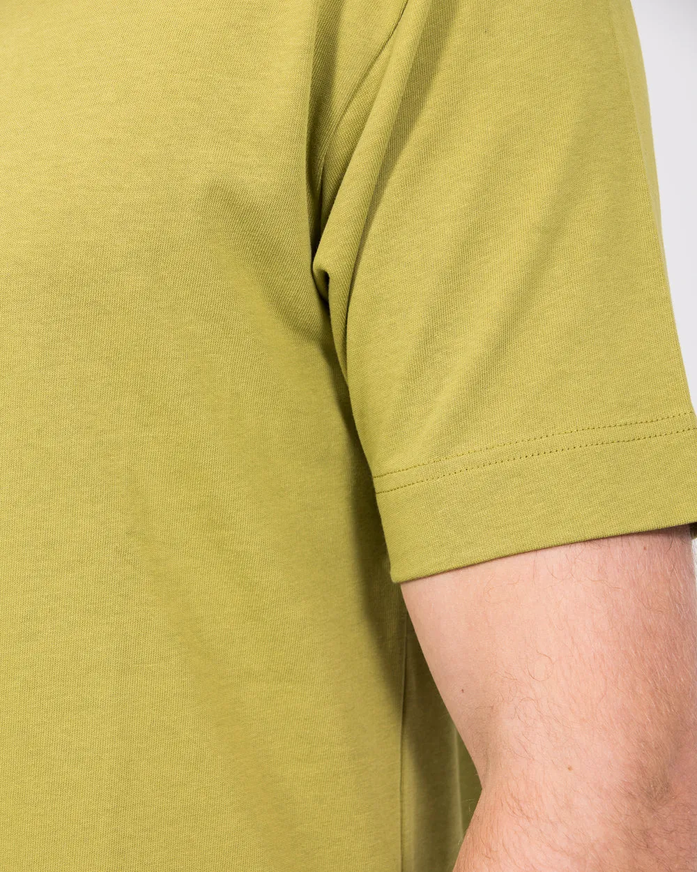 2t Bruno Tall Oversized  T-Shirt (olive) airport look