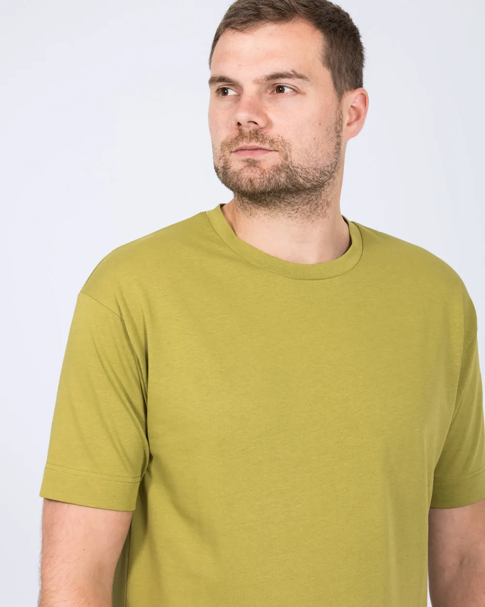 2t Bruno Tall Oversized  T-Shirt (olive) easy wear