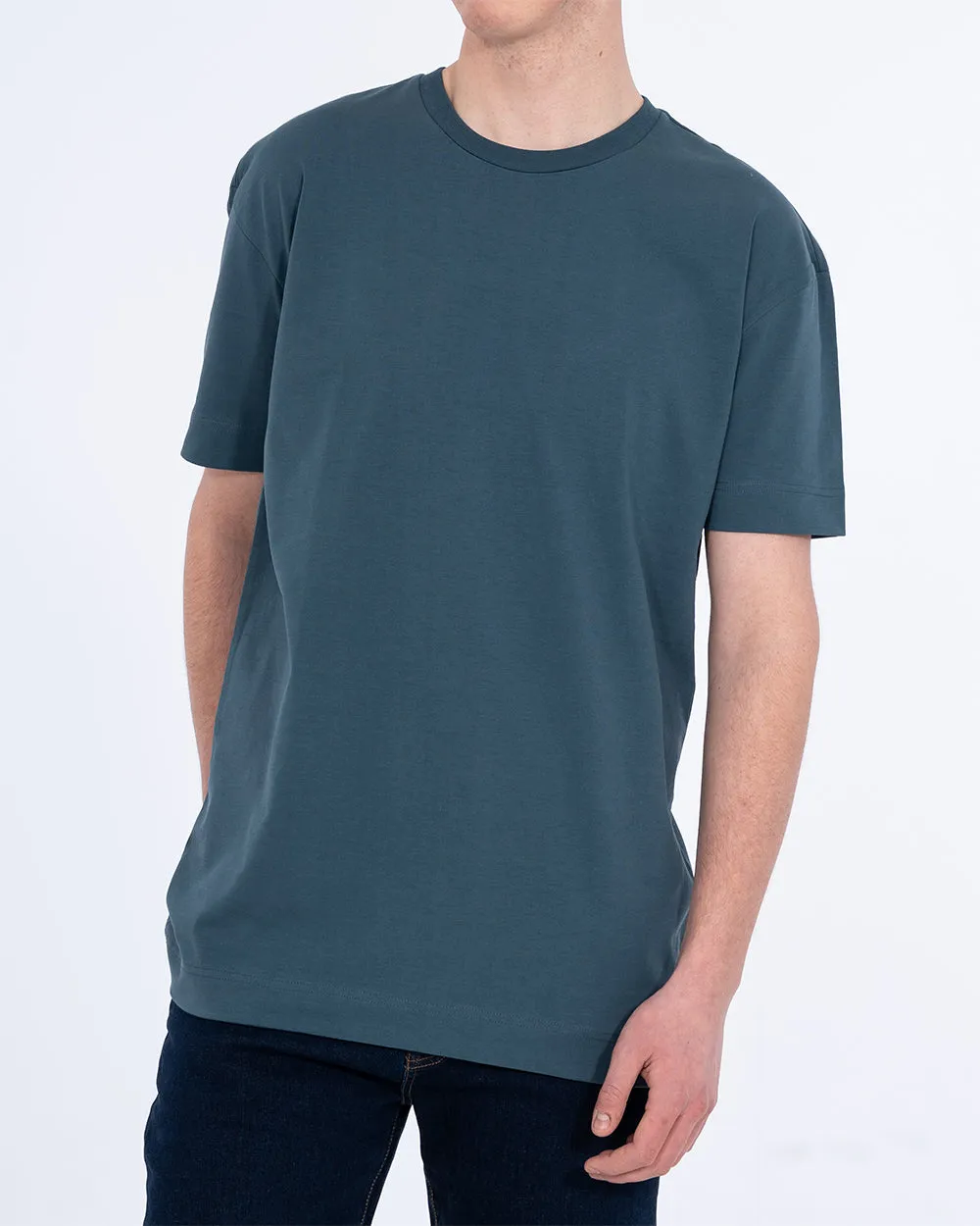2t Bruno Tall Oversized T-Shirt (teal) anime love