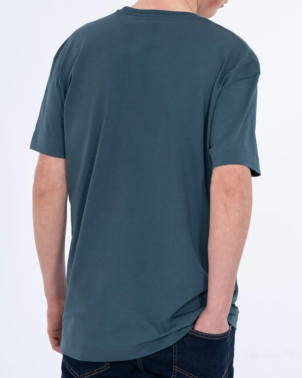 2t Bruno Tall Oversized T-Shirt (teal) daily wear