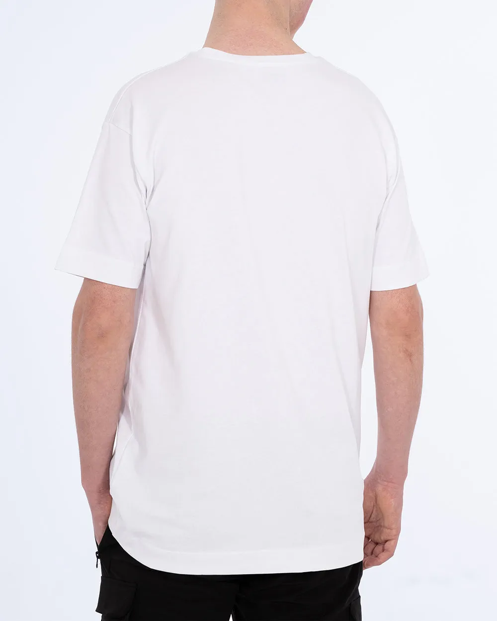 2t Bruno Tall Oversized T-Shirt (white) beach trip