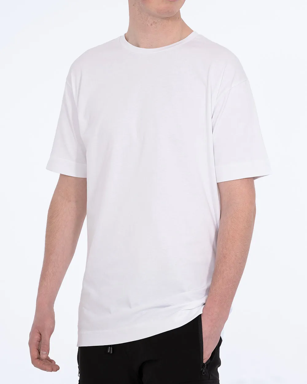 2t Bruno Tall Oversized T-Shirt (white) low care