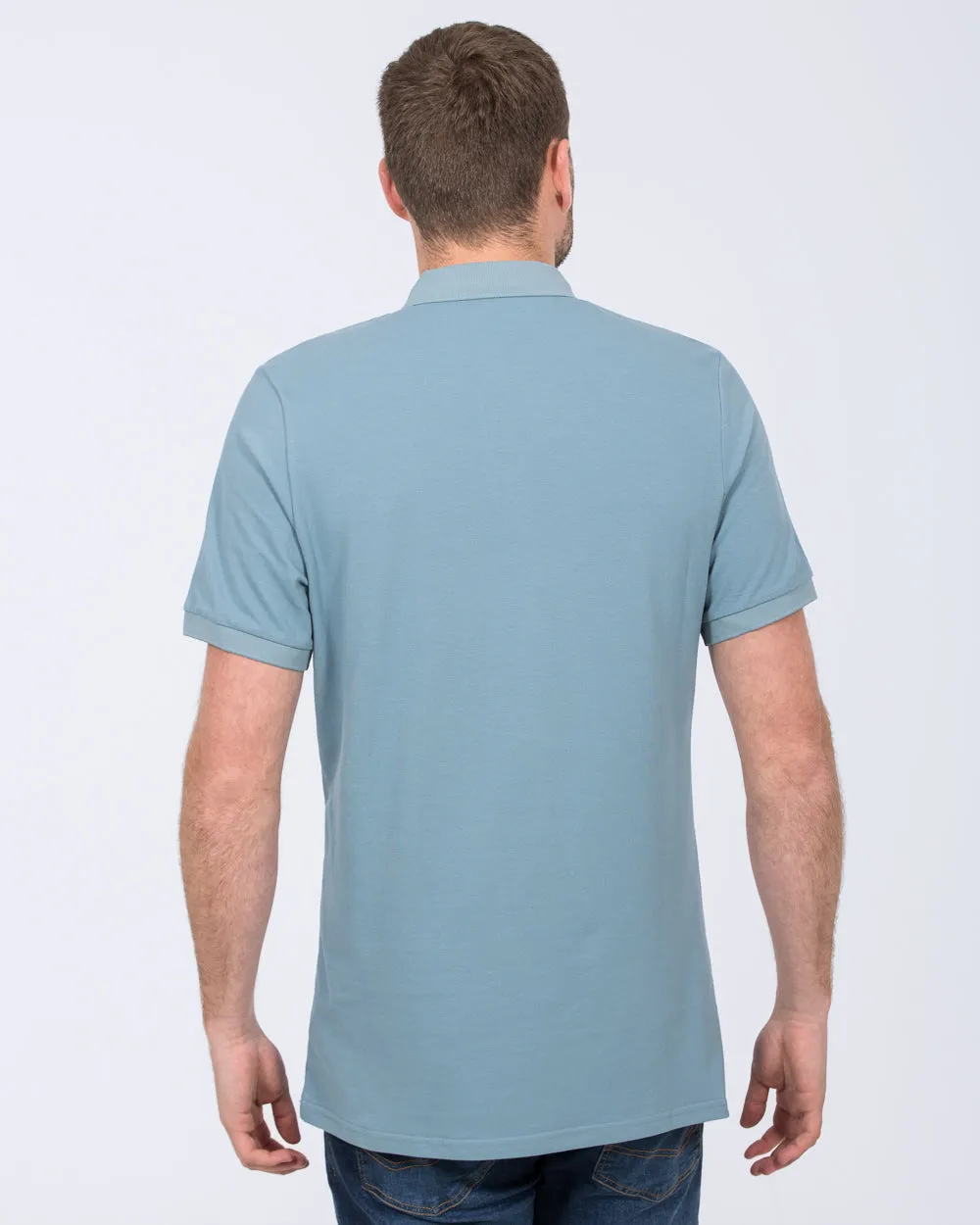 2t Cameron Regular Fit Tall Polo Shirt (slate) work smart