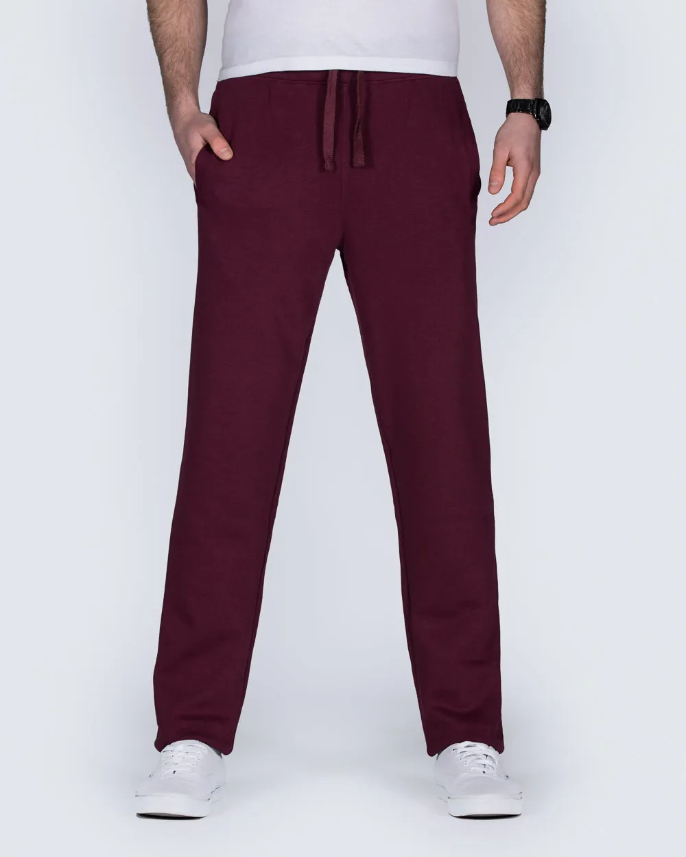 2t Colin Regular Fit Tall Joggers (burgundy) autumn must