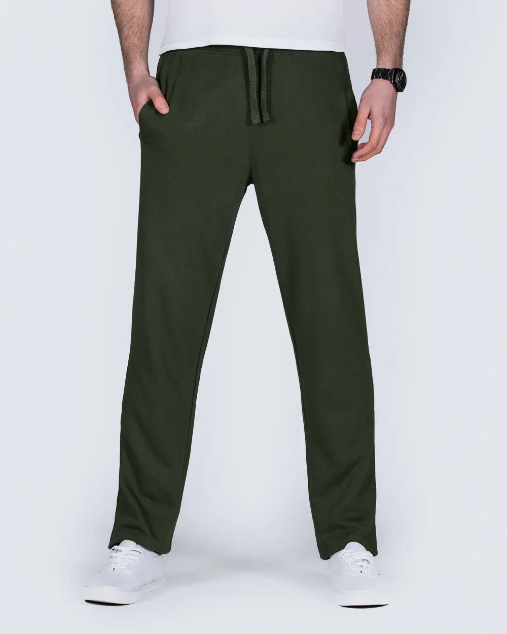 2t Colin Regular Fit Tall Joggers (khaki) light durable