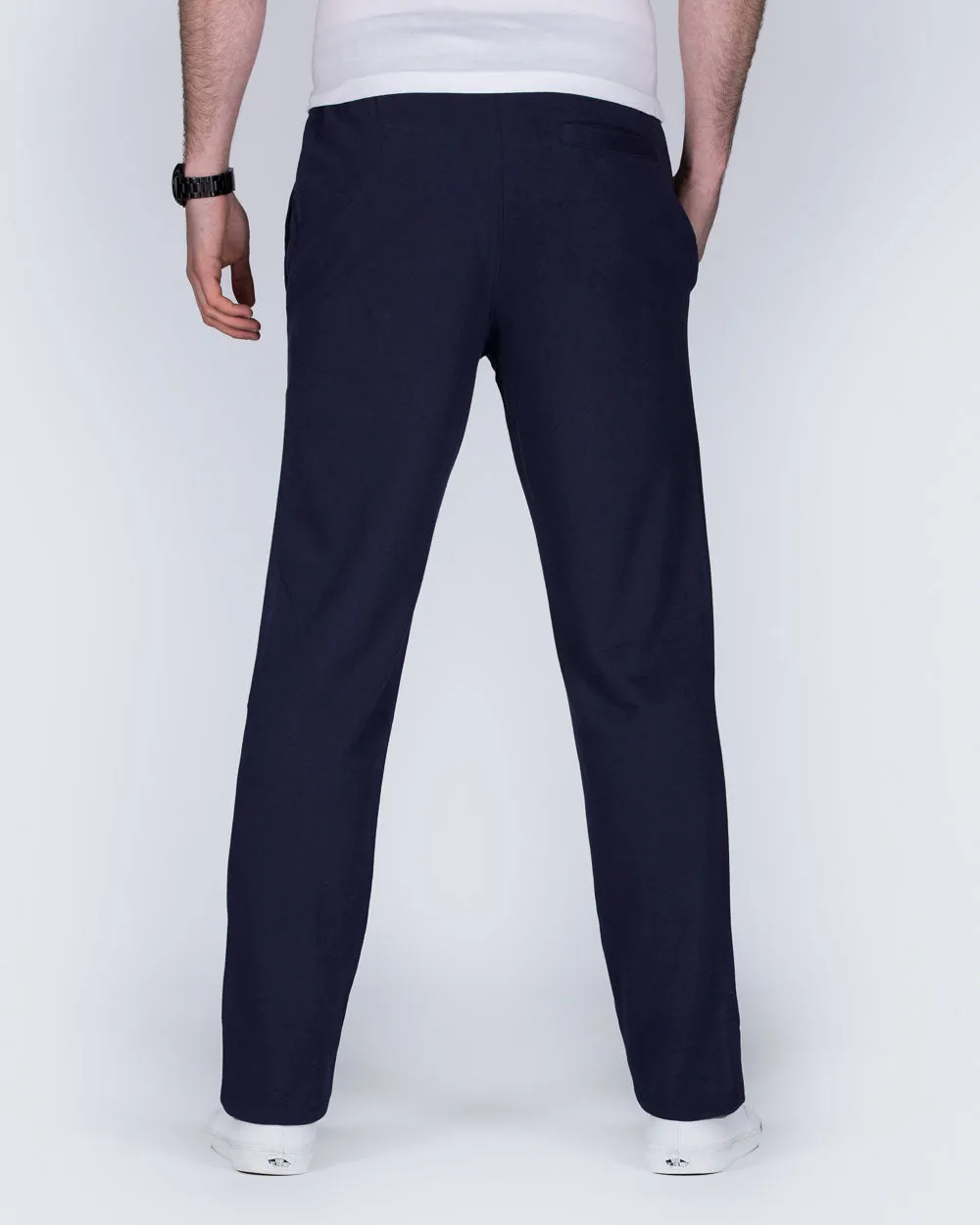 2t Colin Regular Fit Tall Joggers (navy) warm fleece