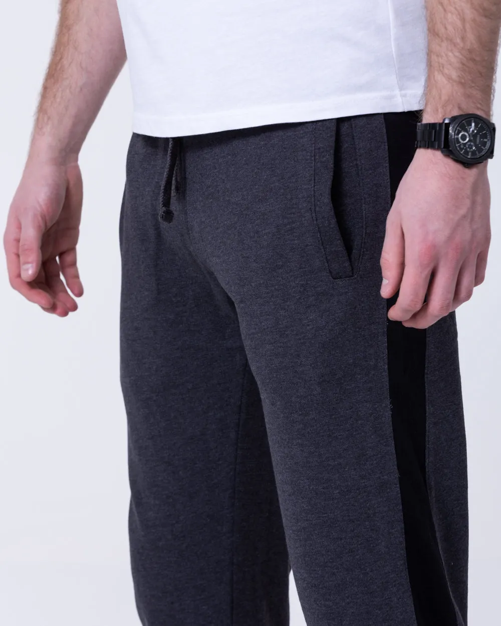 2t Colin Striped Regular Fit Tall Joggers (charcoal) multi color