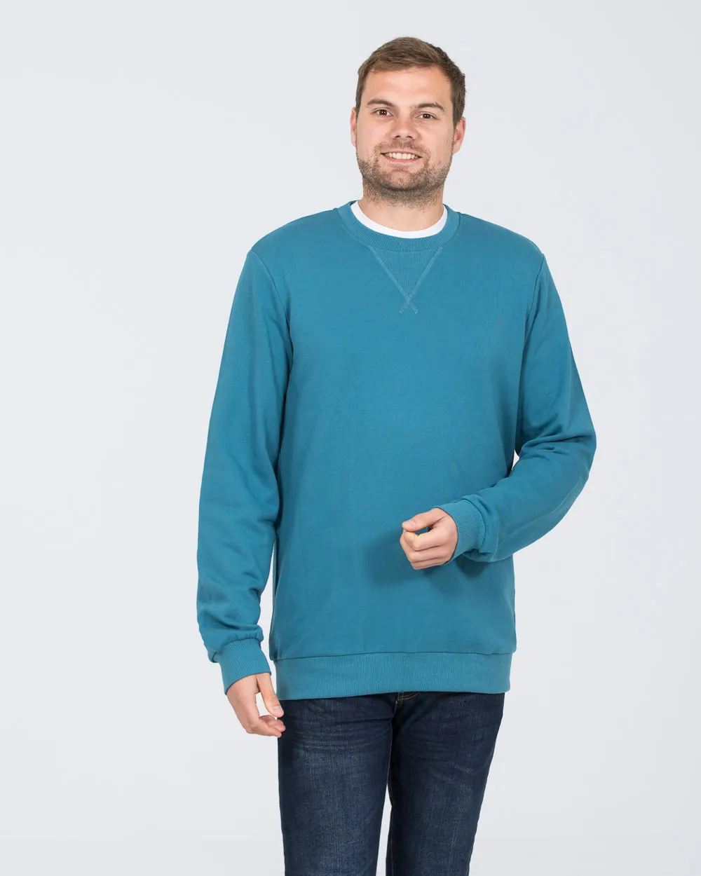 2t Dale Regular Fit Tall Sweatshirt (airforce blue) neutral base