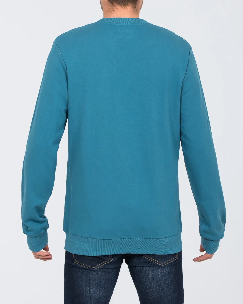 2t Dale Regular Fit Tall Sweatshirt (airforce blue) autumn look