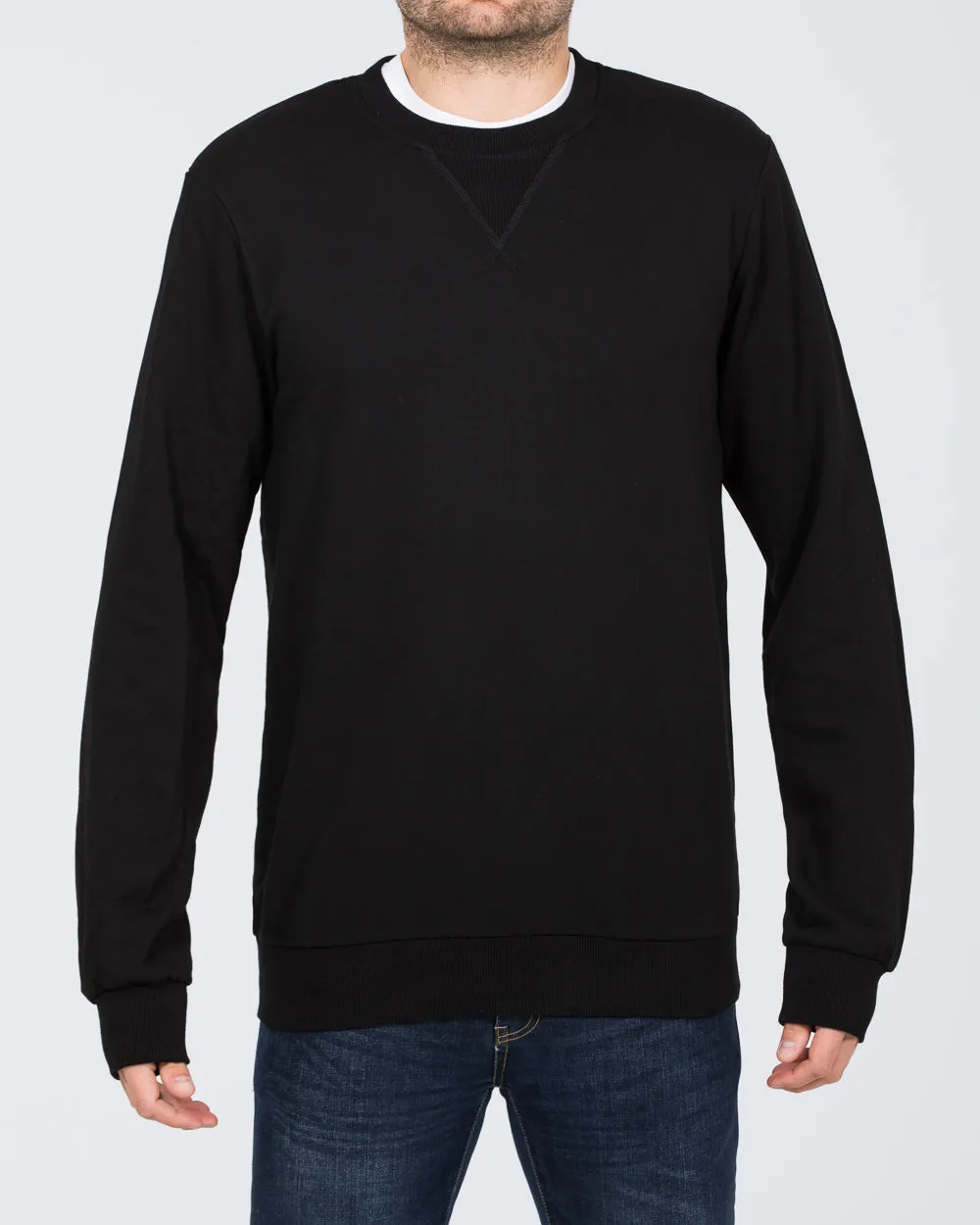 2t Dale Regular Fit Tall Sweatshirt (black) neutral base