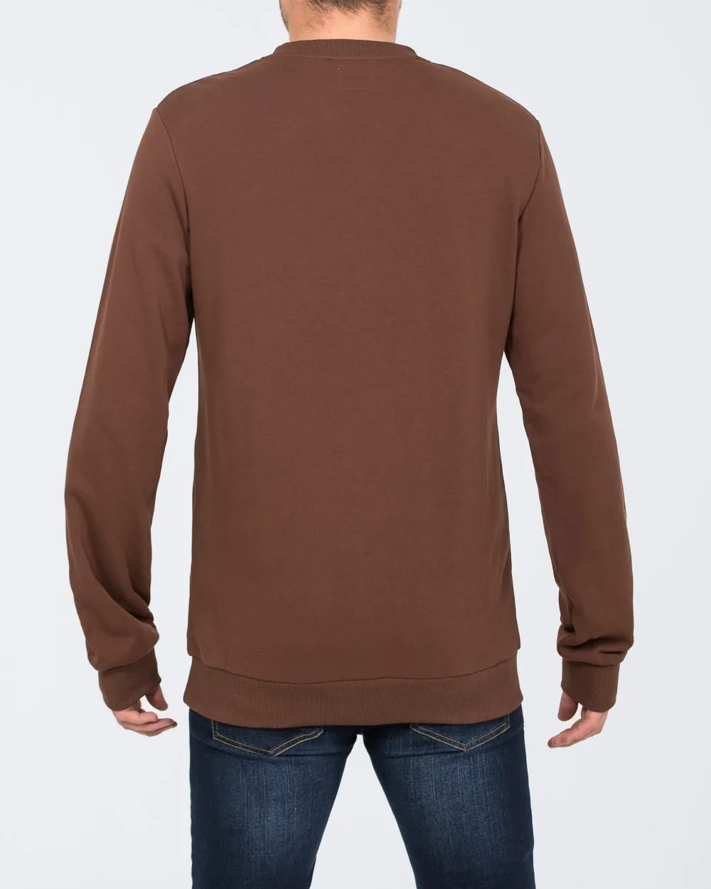 2t Dale Regular Fit Tall Sweatshirt (brown) texture play