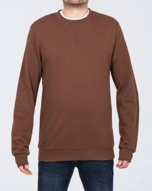 2t Dale Regular Fit Tall Sweatshirt (brown) early chill