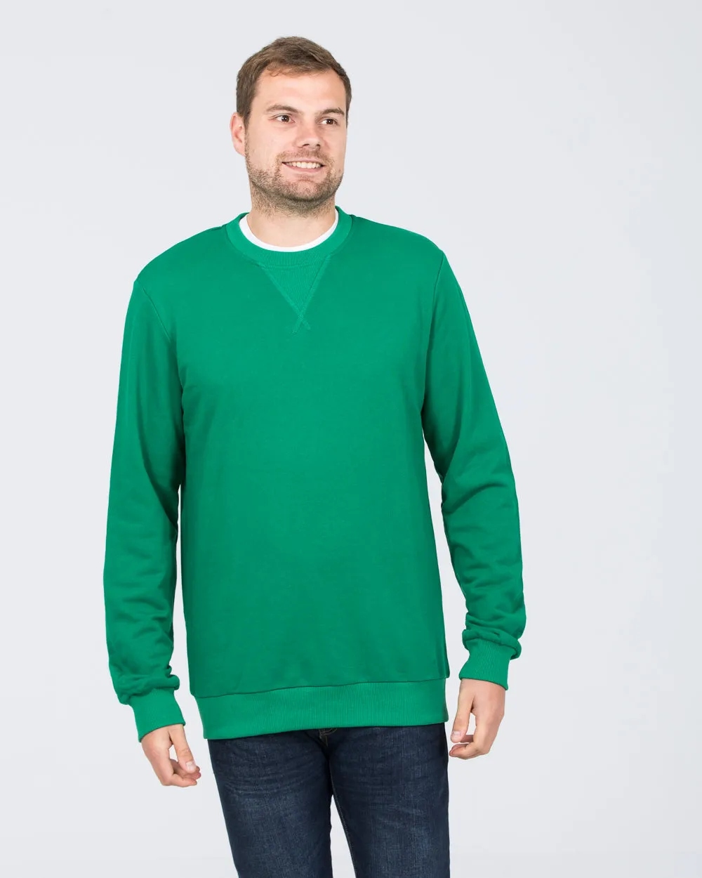 2t Dale Regular Fit Tall Sweatshirt (green) timeless wear