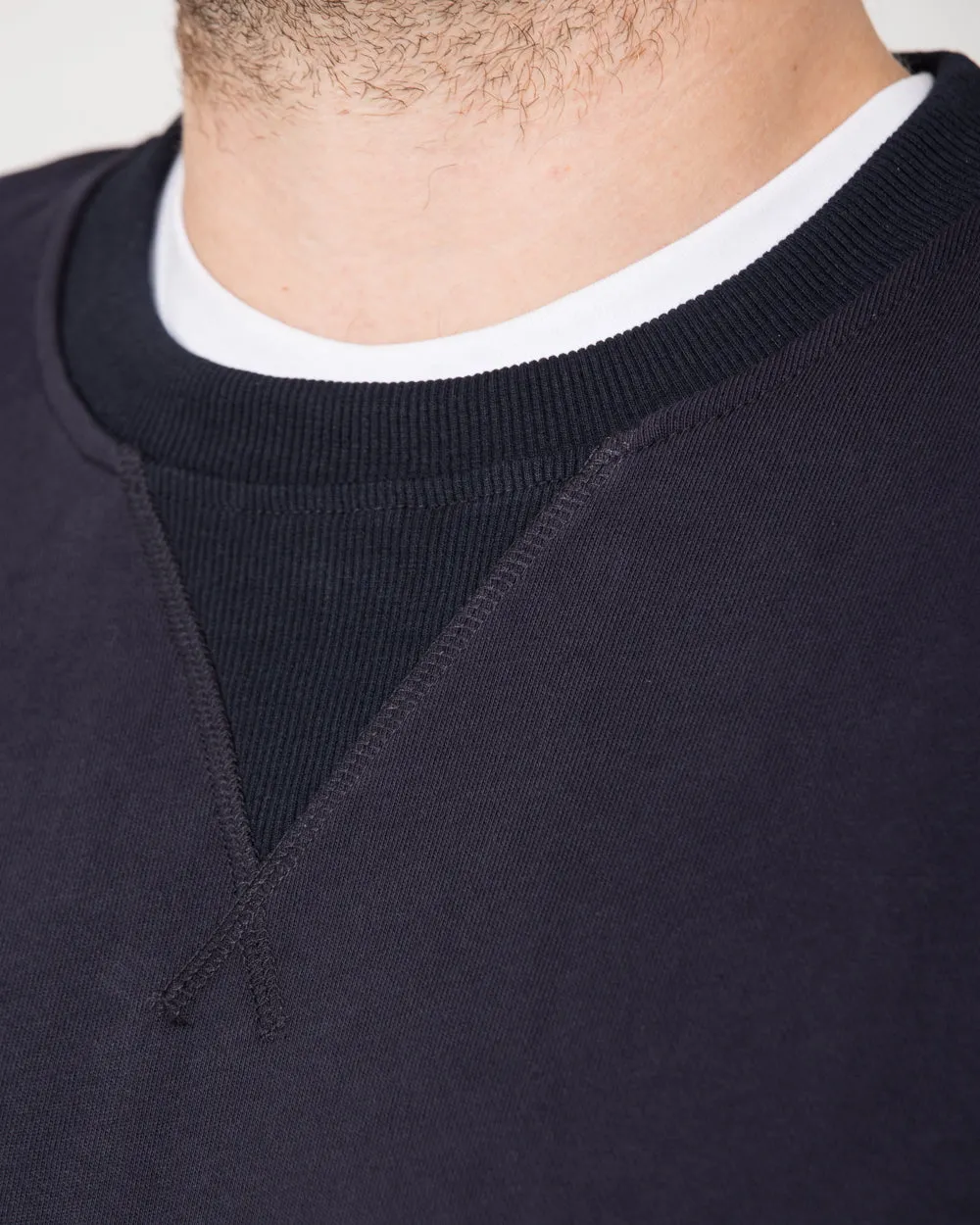2t Dale Regular Fit Tall Sweatshirt (navy) holiday layer