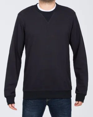 2t Dale Regular Fit Tall Sweatshirt (navy) gentle hug