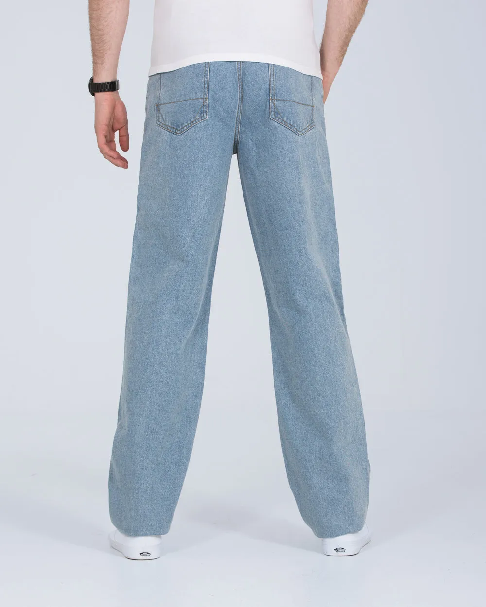 2t Davy Loose Fit Tall Jeans (light wash) comfortable wear