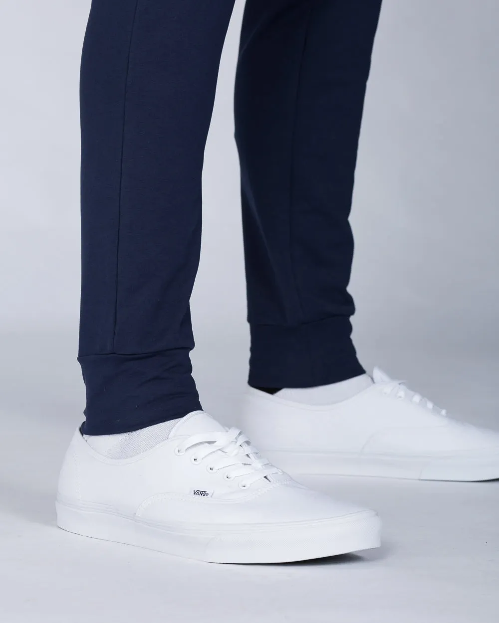 2t Declan Slim Fit Tall Training Joggers (navy) elastic design