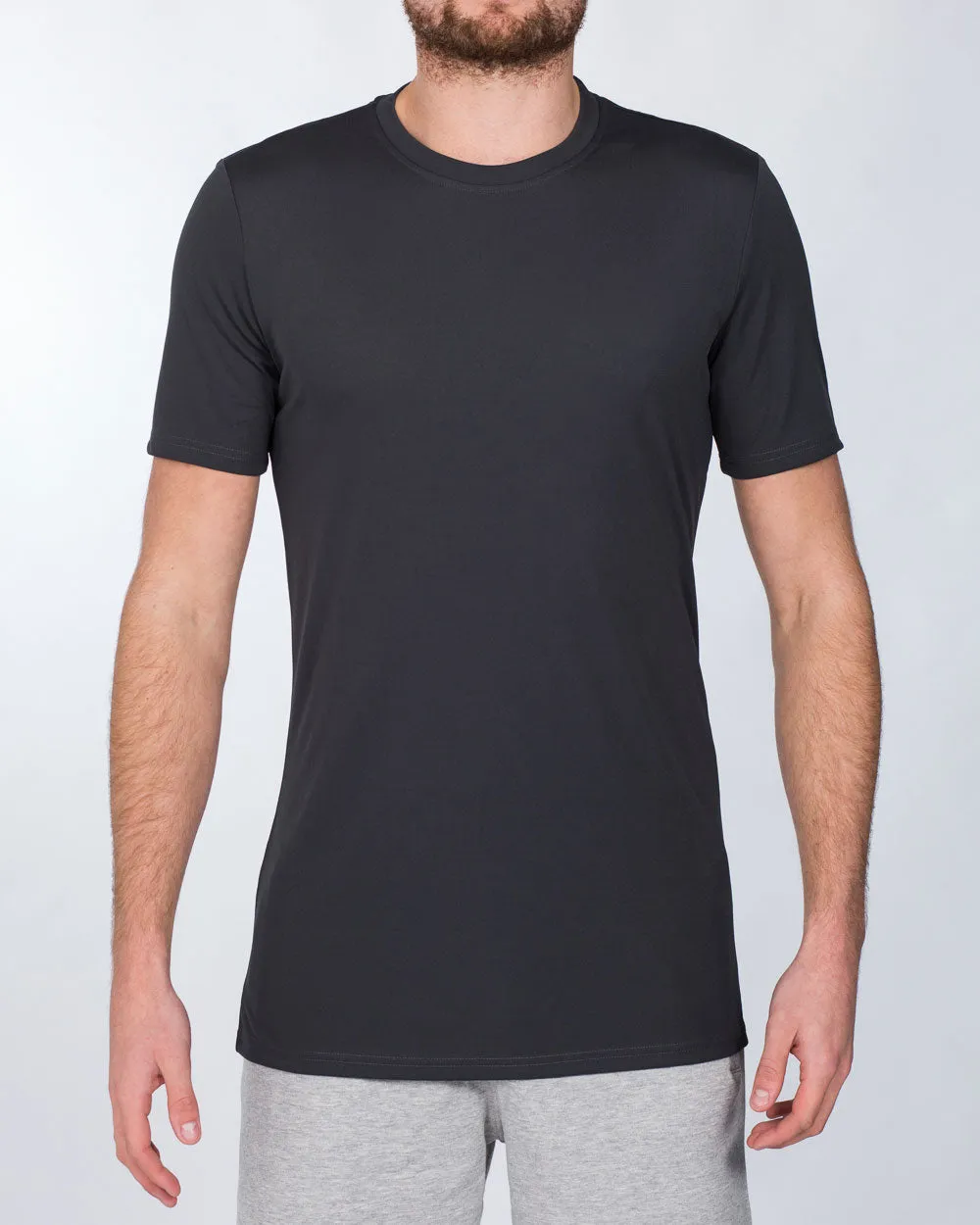 2t Dry Tech Training Top (dark grey) dance mode
