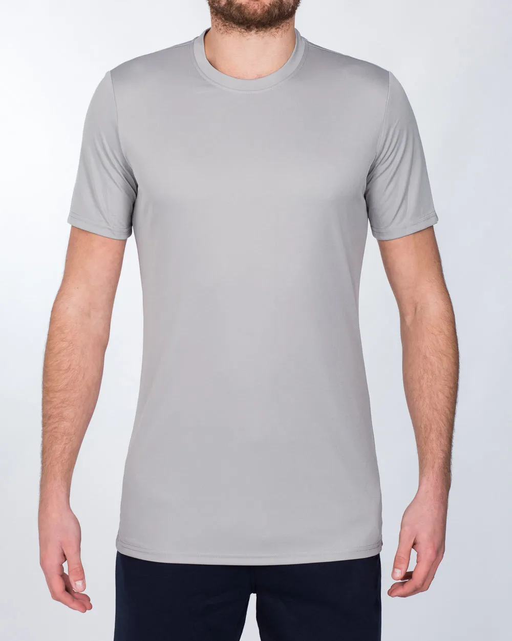 2t Dry Tech Training Top (light grey) casual mood
