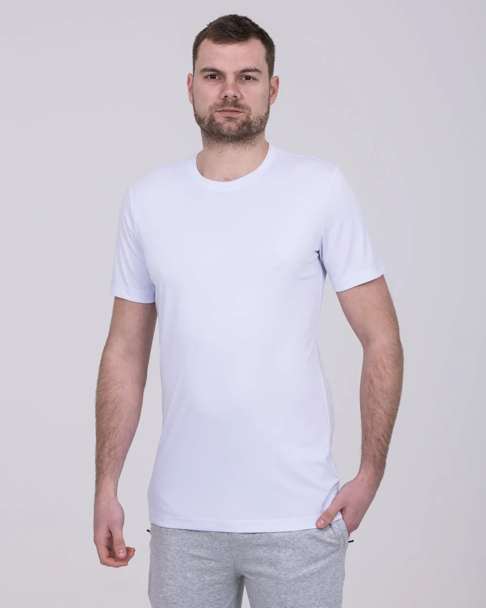 2t Dry Tech Training Top (white) gen z