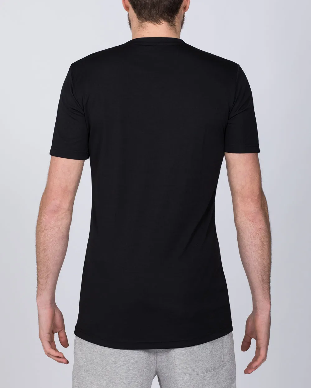 2t Dry Tech V-Neck Training Top (black) road trip
