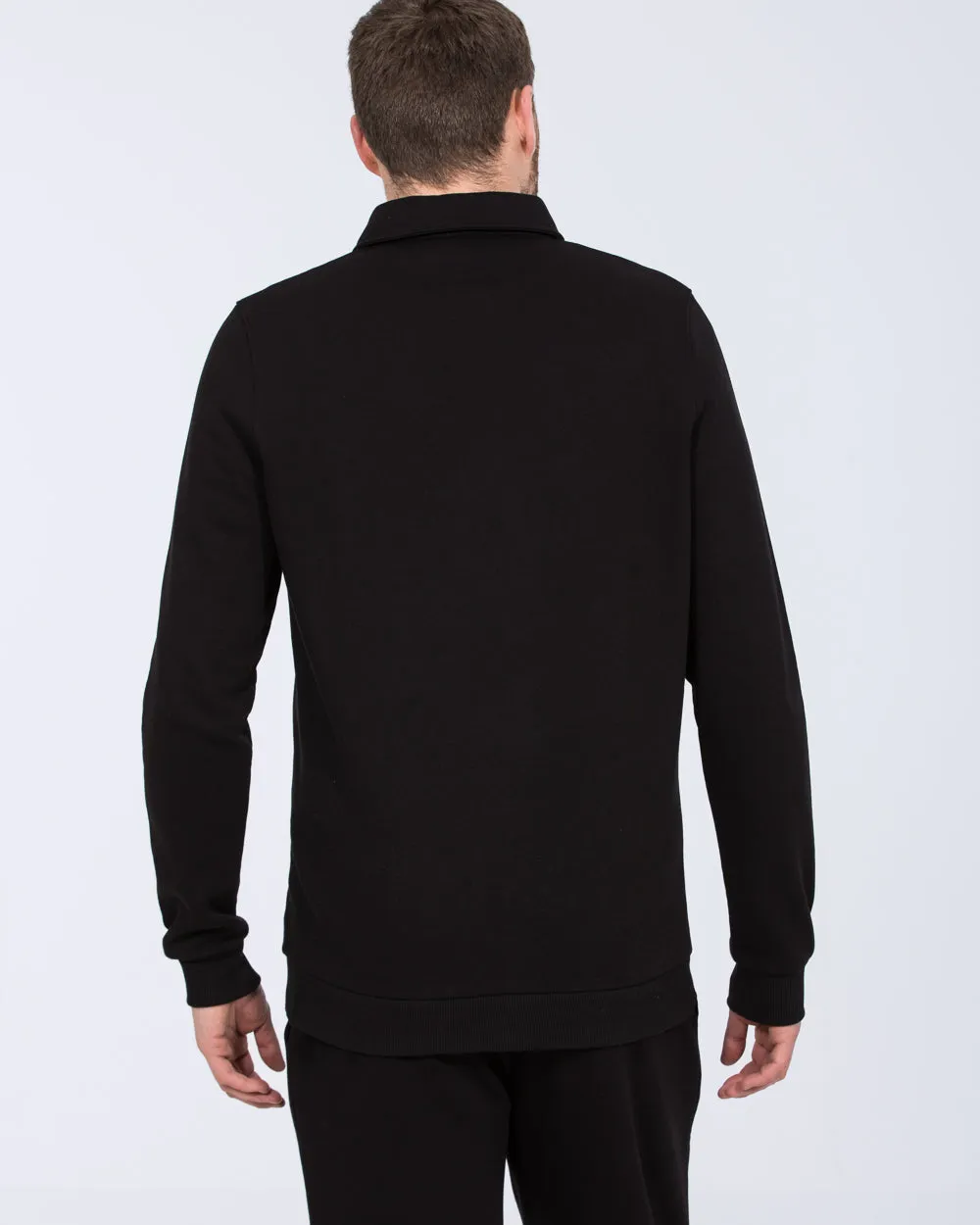 2t Elijah Tall Quarter Zip Sweatshirt (black) emotion wear