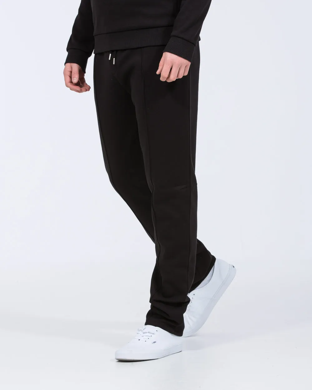 2t Elijah Tall Regular Fit Pintuck Joggers (black) trendy design