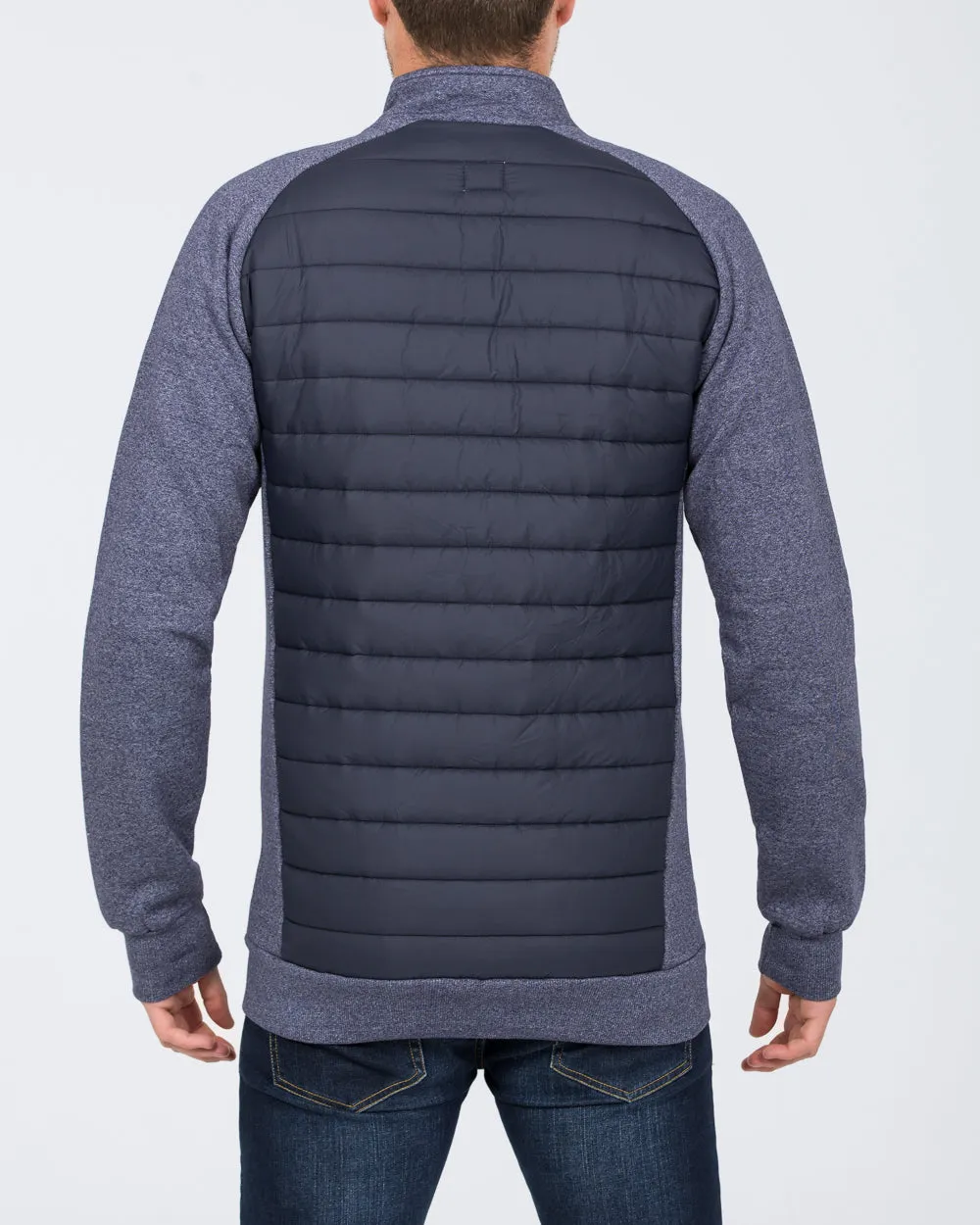 2t Ethan Tall Hybrid Jacket (navy) timeless comfort look