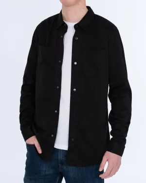 2t Ezra Tall Jersey Shacket (black) Business Fit