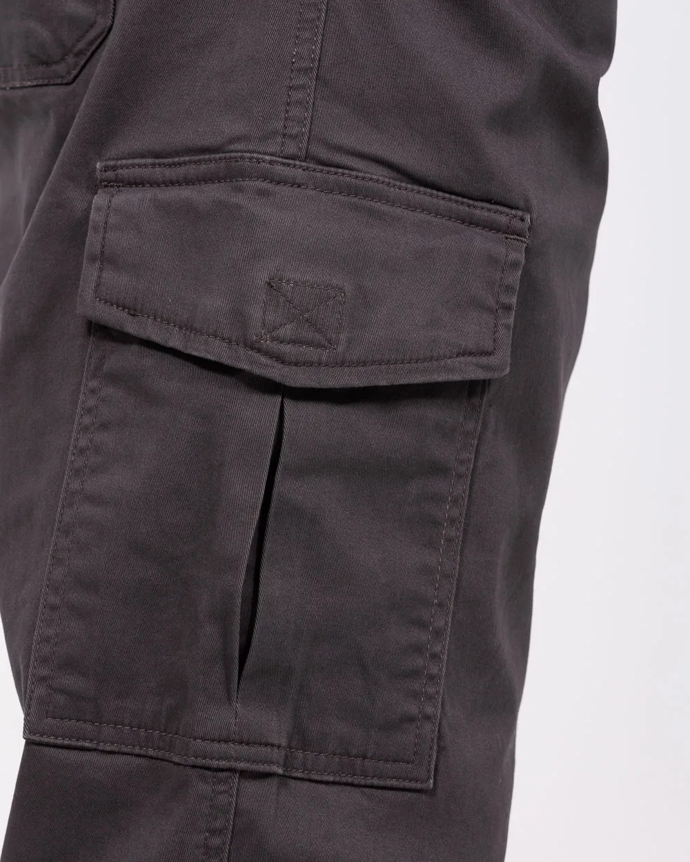 2t Fabio Regular Fit Tall Stretch Cargo Trousers (slate) casual toughness
