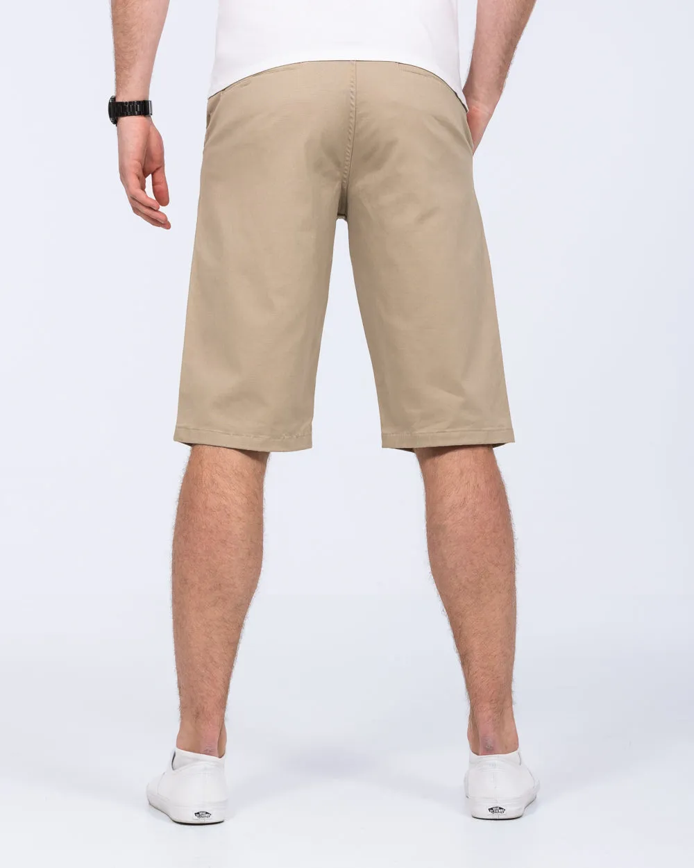 2t Grant Regular Fit Tall Chino Shorts (beige) refresh design