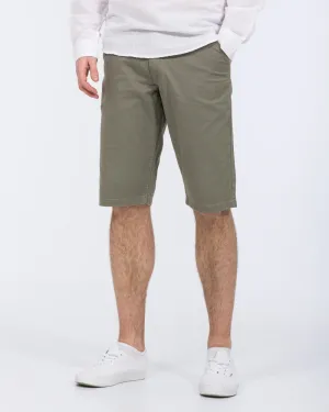 2t Grant Regular Fit Tall Chino Shorts (sage) casual match